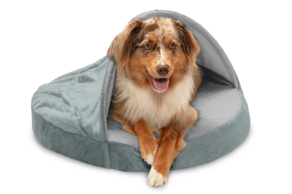 Snuggery Burrow Dog Bed - Microvelvet - Image 33