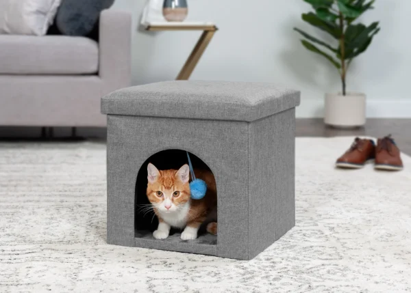 Pet House Footstool Ottoman Hideaway - Image 25