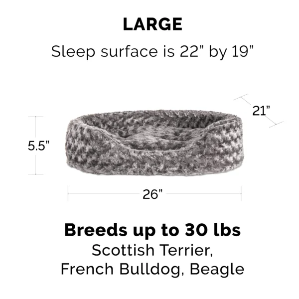 Oval Dog Bed - Ultra Plush - Image 6