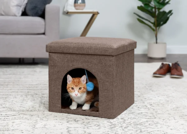 Pet House Footstool Ottoman Hideaway - Image 29
