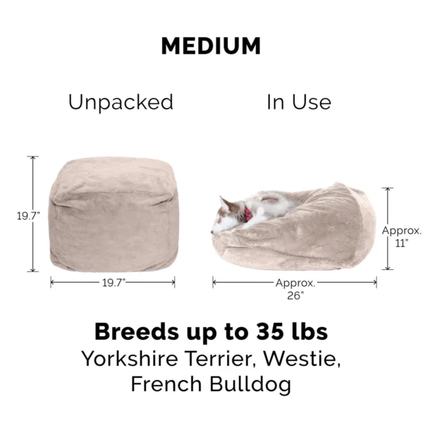 Plush Ball Dog Bed - Image 13