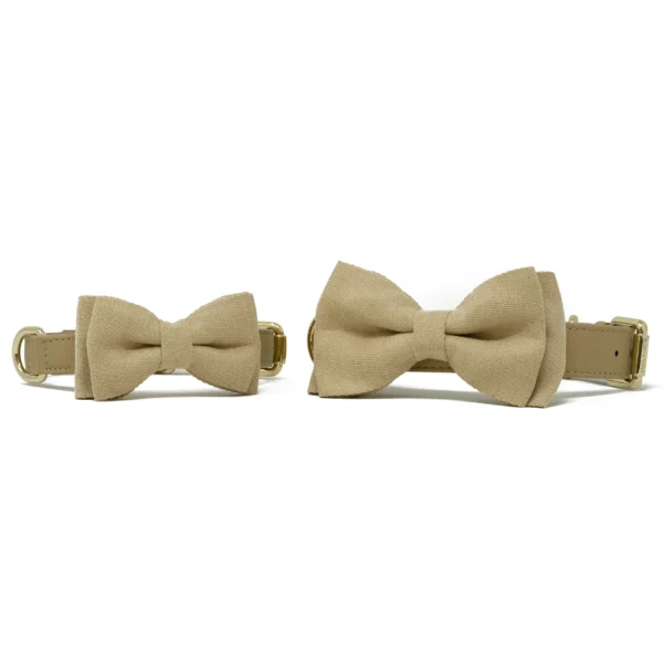 Bow Tie - Cream Beige - Image 5