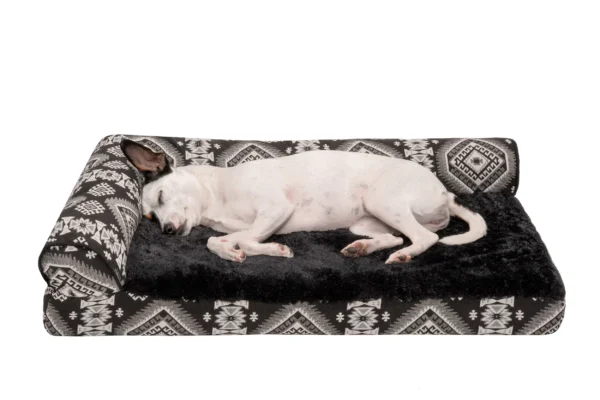 Deluxe Chaise Lounge Dog Bed - Southwest Kilim - Image 53