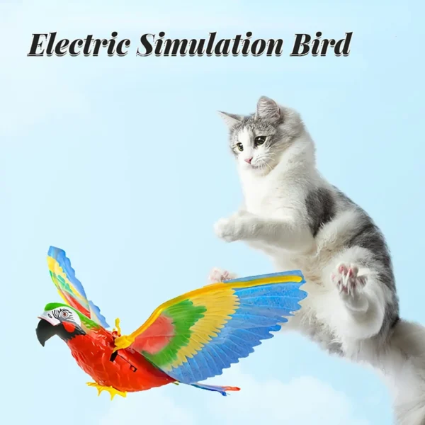 ✨49% OFF - Automatic Moving Simulation Bird Interactive Cat Toy for Indoor Cats - Image 5