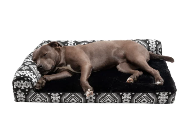 Deluxe Chaise Lounge Dog Bed - Southwest Kilim - Image 4