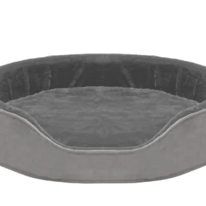Oval Dog Bed - Plush & Velvet