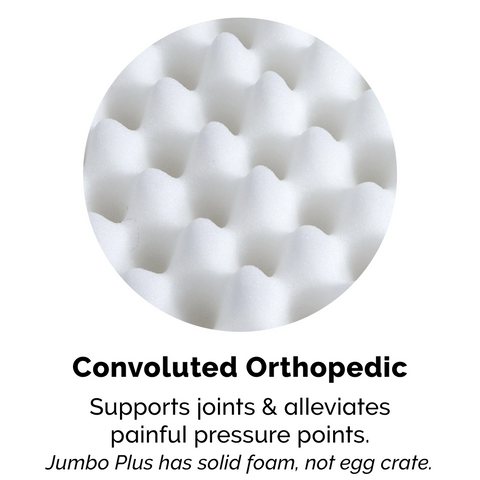 Convolute Orthopedic Foam